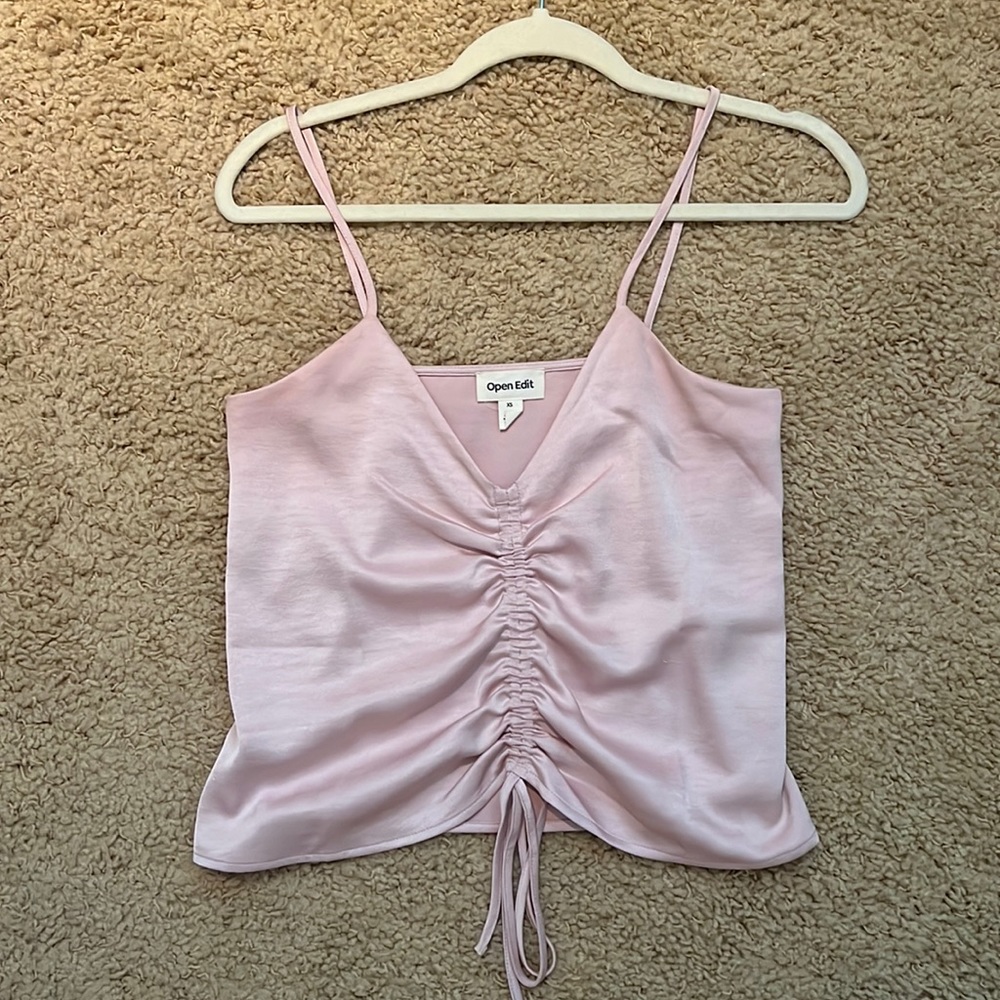 Open Edit Satin Top